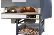 Forno rotante a legna con piano riscaldato 150